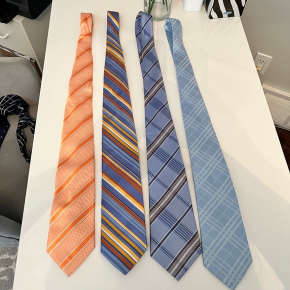 Men’s assorted ties like new qty4 - Picture 2 of 2